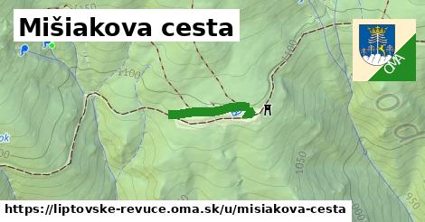 ilustrácia k Mišiakova cesta, Liptovské Revúce - 160 m