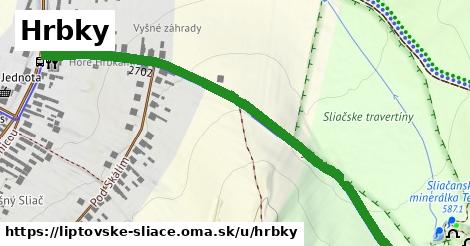 ilustrácia k Hrbky, Liptovské Sliače - 0,70 km