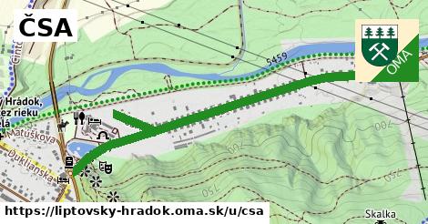 ilustrácia k ČSA, Liptovský Hrádok - 1,29 km