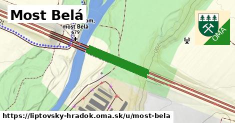 ilustrácia k Most Belá, Liptovský Hrádok - 408 m