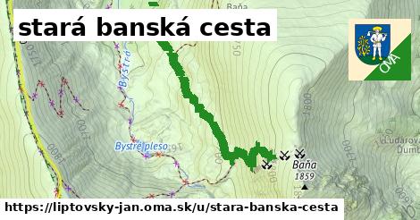 ilustrácia k stará banská cesta, Liptovský Ján - 0,90 km