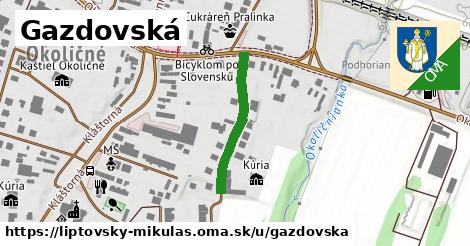 ilustrácia k Gazdovská, Liptovský Mikuláš - 227 m