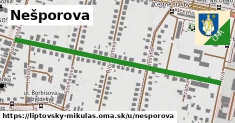 ilustrácia k Nešporova, Liptovský Mikuláš - 660 m