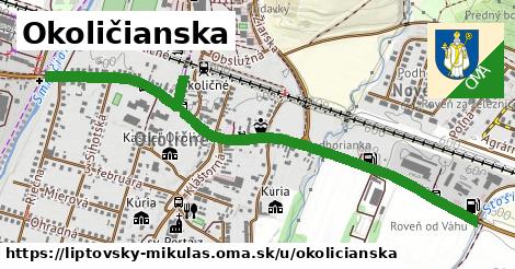 ilustrácia k Okoličianska, Liptovský Mikuláš - 1,43 km