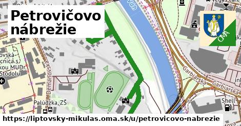 ilustrácia k Petrovičovo nábrežie, Liptovský Mikuláš - 586 m