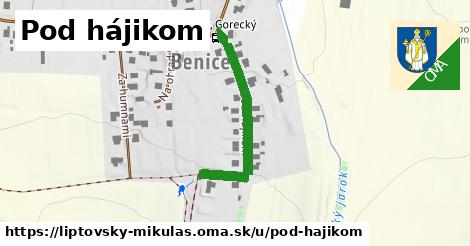 ilustrácia k Pod hájikom, Liptovský Mikuláš - 311 m