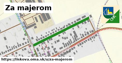 ilustrácia k Za majerom, Lisková - 375 m