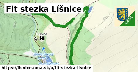 ilustrácia k Fit stezka Líšnice, Líšnice - 1,68 km