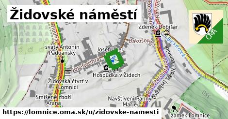 Židovské náměstí, Lomnice