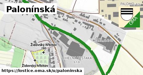 ilustrácia k Palonínská, Loštice - 0,82 km