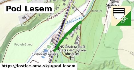 ilustrácia k Pod Lesem, Loštice - 218 m