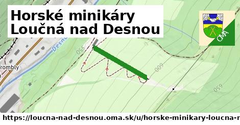 ilustrácia k Horské minikáry Loučná nad Desnou, Loučná nad Desnou - 183 m