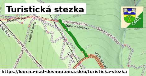 ilustrácia k Turistická stezka, Loučná nad Desnou - 229 m