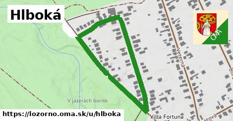 Hlboká, Lozorno