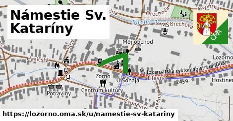 Námestie Sv. Kataríny, Lozorno