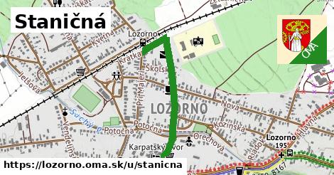 Staničná, Lozorno