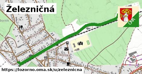 ilustrácia k Železničná, Lozorno - 1,30 km