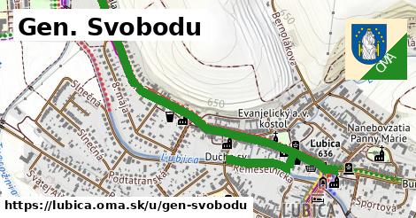 Gen. Svobodu, Ľubica