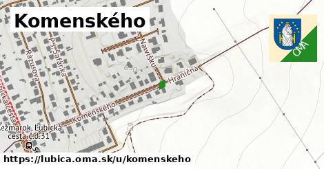 Komenského, Ľubica