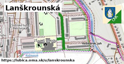 ilustrácia k Lanškrounská, Ľubica - 265 m