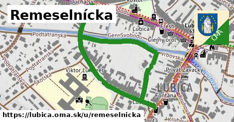 ilustrácia k Remeselnícka, Ľubica - 0,89 km