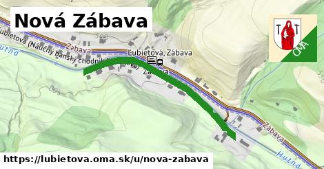 ilustrácia k Nová Zábava, Ľubietová - 414 m