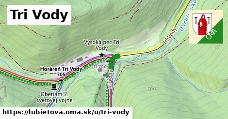 ilustrácia k Tri Vody, Ľubietová - 57 m