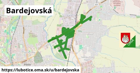 ilustrácia k Bardejovská, Ľubotice - 9,1 km