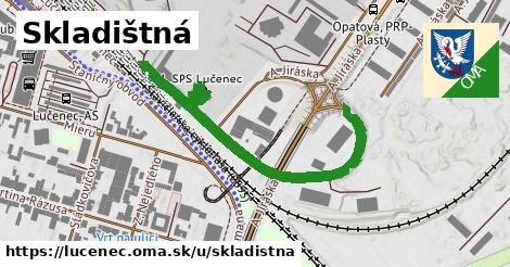 ilustrácia k Skladištná, Lučenec - 545 m