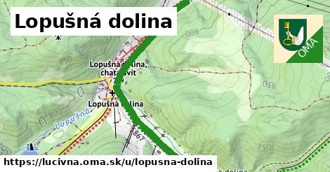 ilustrácia k Lopušná dolina, Lučivná - 1,69 km
