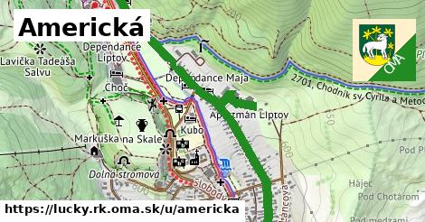 ilustrácia k Americká, Lúčky, okres RK - 1,27 km