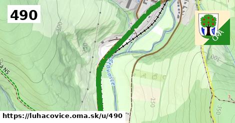 ilustrácia k 490, Luhačovice - 1,01 km