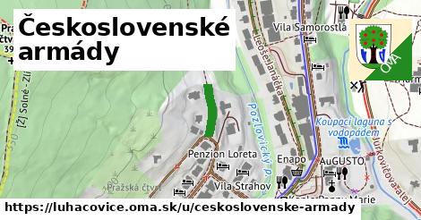 Československé armády, Luhačovice