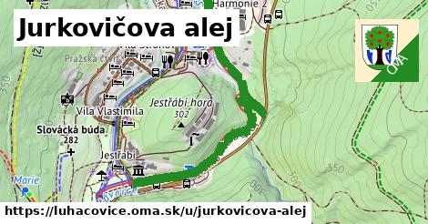 ilustrácia k Jurkovičova alej, Luhačovice - 1,13 km