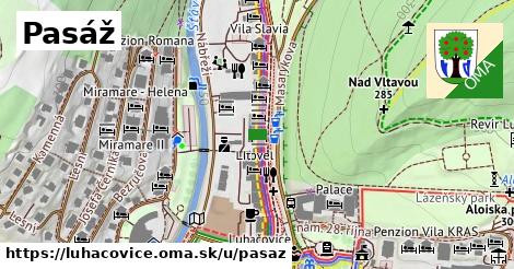 Pasáž, Luhačovice