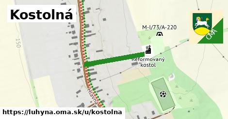 ilustrácia k Kostolná, Luhyňa - 200 m