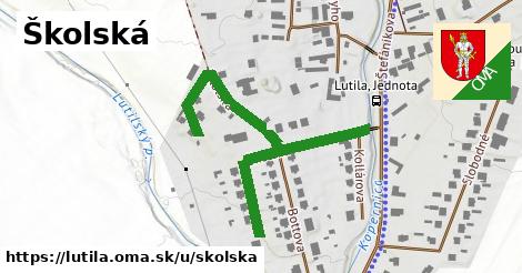 ilustrácia k Školská, Lutila - 558 m