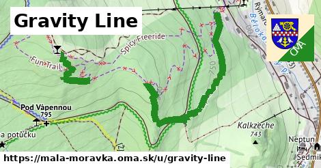 ilustrácia k Gravity Line, Malá Morávka - 1,18 km