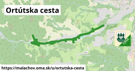 ilustrácia k Ortútska cesta, Malachov - 4,1 km