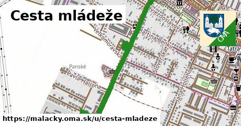 ilustrácia k Cesta mládeže, Malacky - 1,26 km