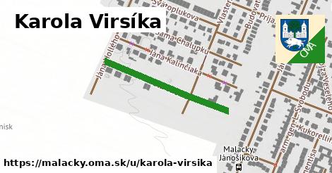 Karola Virsíka, Malacky