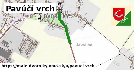 ilustrácia k Pavúčí vrch, Malé Dvorníky - 468 m