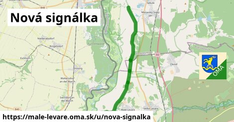 ilustrácia k Nová signálka, Malé Leváre - 5,0 km