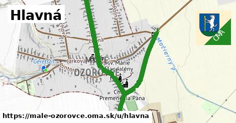 ilustrácia k Hlavná, Malé Ozorovce - 1,34 km