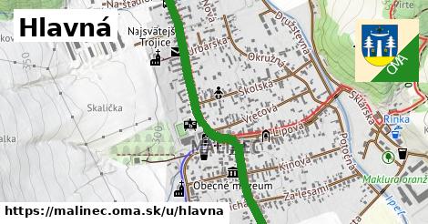 ilustrácia k Hlavná, Málinec - 1,39 km