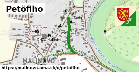 Petöfiho, Malinovo