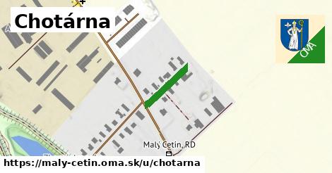 Chotárna, Malý Cetín