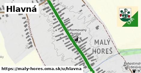 ilustrácia k Hlavná, Malý Horeš - 470 m