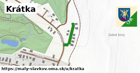 ilustrácia k Krátka, Malý Slavkov - 141 m