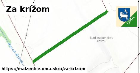 ilustrácia k Za krížom, Malženice - 0,96 km